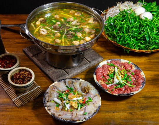 Lẩu Cháo Cá Lóc 